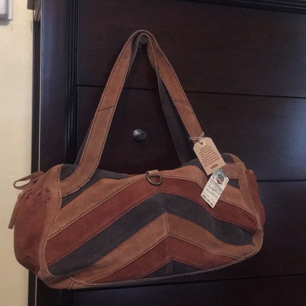 Brand New Lucky Brand Suede Purse